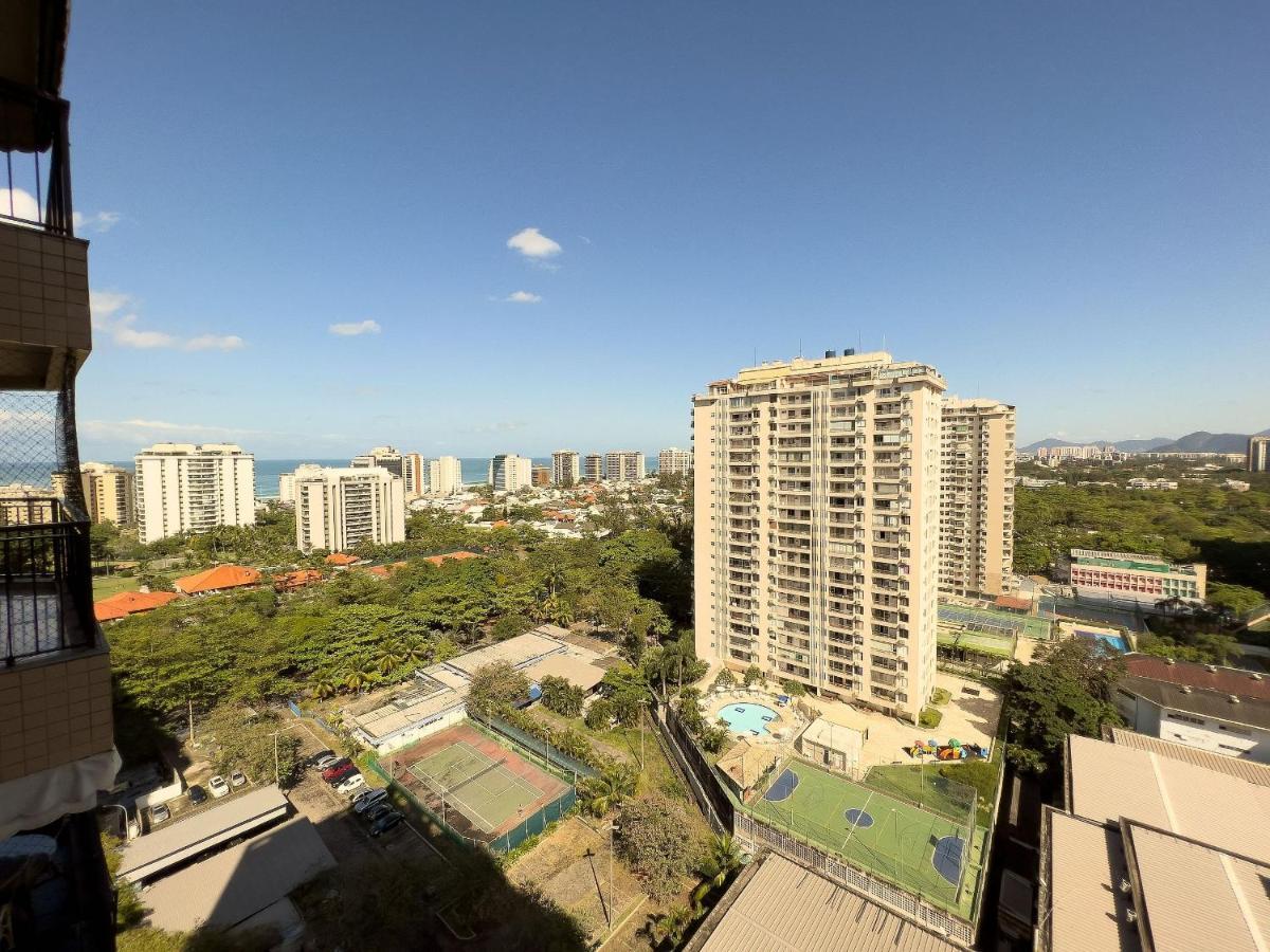 Apartamento Lindo Flat Com Varanda E Vista Panoramica No Coracao Da Barra Pertinho De Tudo B1-0029 *
